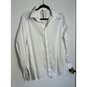 crosby howard Men's Shirt Professional Business Casual  Preppy Large